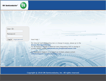 Tablet Screenshot of onsales.onsemi.com